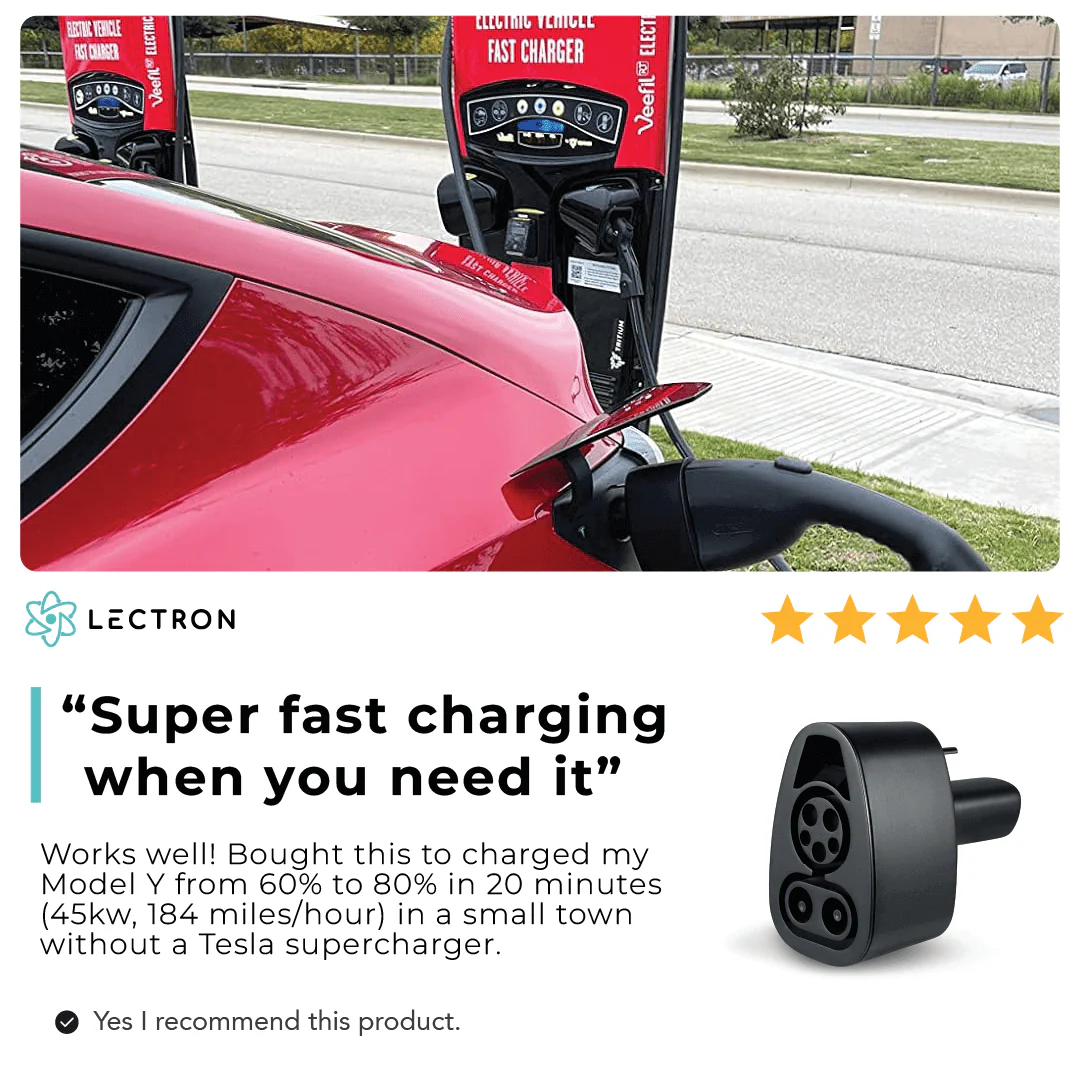 Lectron CCS to Tesla (NACS) EV Adapter | 500V | 500 Amp - Image 10