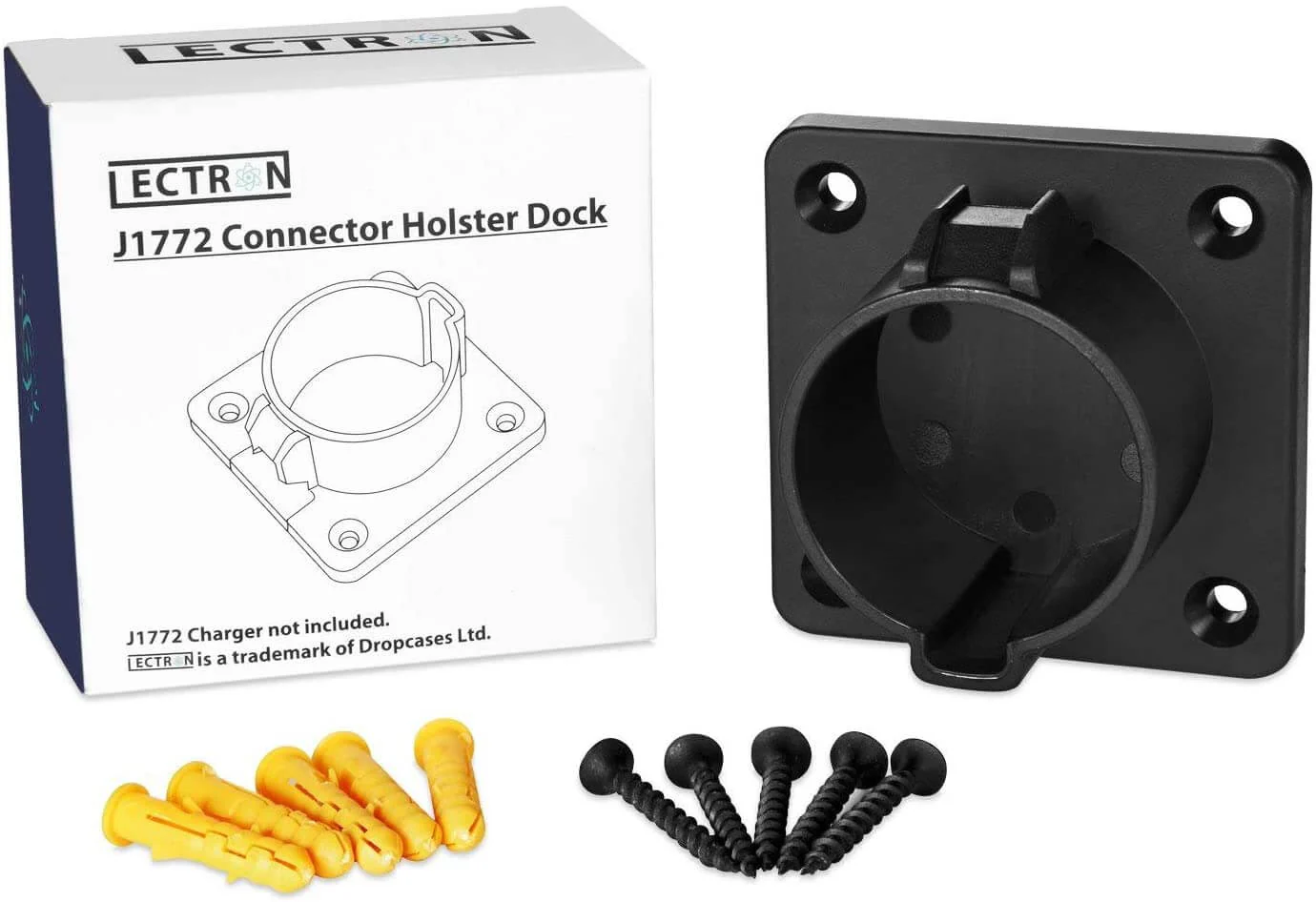 Lectron EV Charger Handle Dock for J1772 | Cord Organizer - Image 4
