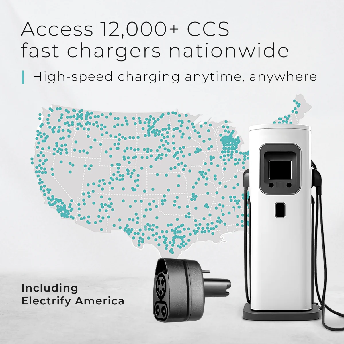 Lectron NACS Tesla NEXUS Level 2 Charging Station (NEMA 14-50 Version) | 240V | 40A + CCS to Tesla Adapter 1,000V | 500A - Image 6
