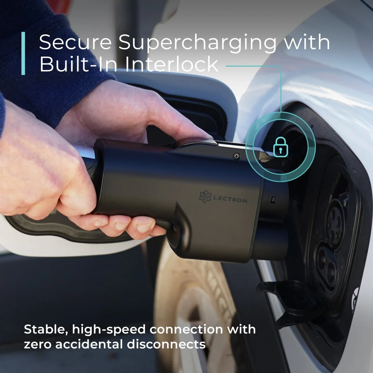 Lectron Tesla Supercharger (NACS) to CCS Adapter with Interlock + Tesla to J1772 Adapter (80A / 240V) Bundle - Image 2