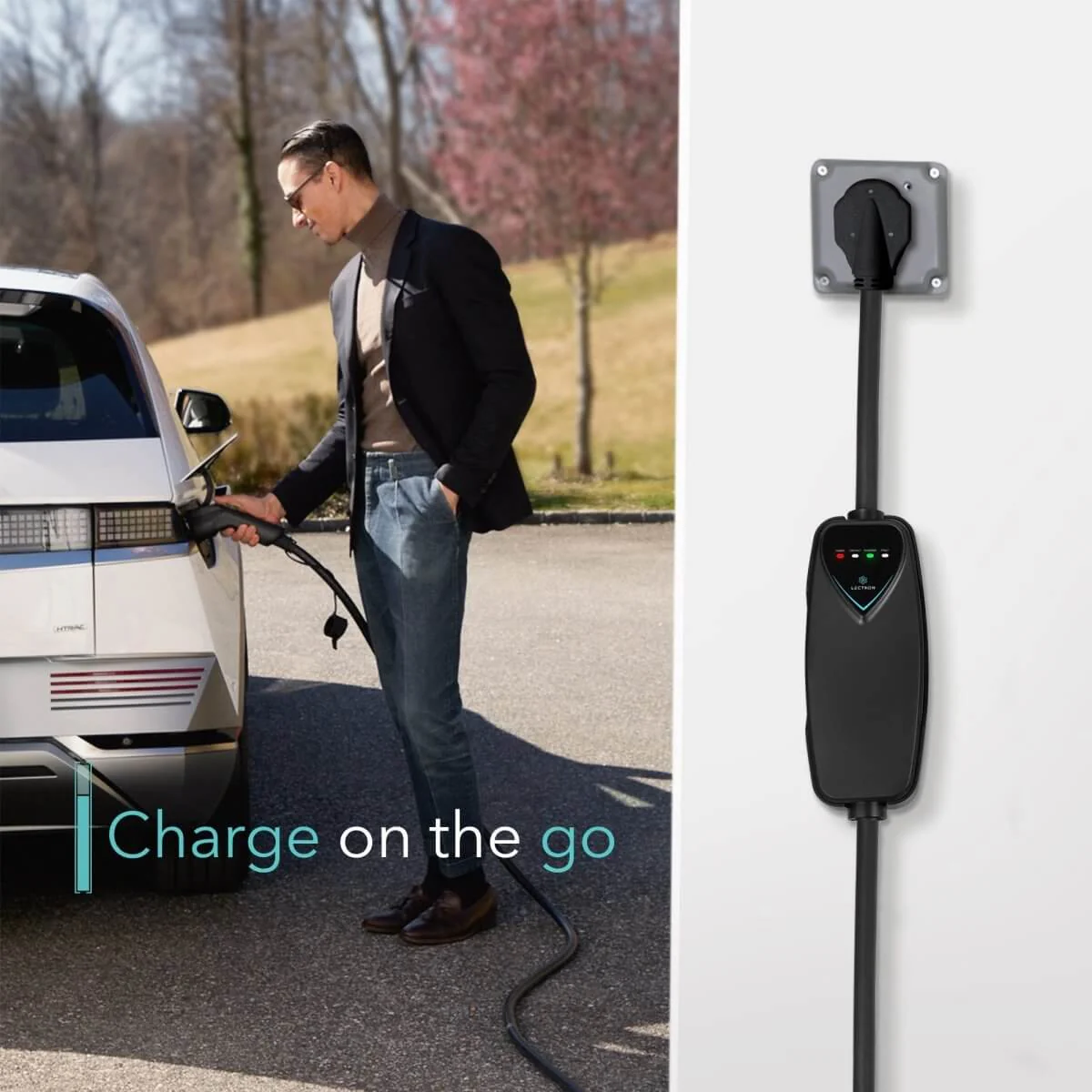 Lectron Portable Level 2 J1772 EV Charger | 240V | 40 Amp | NEMA 14-50 - Image 5