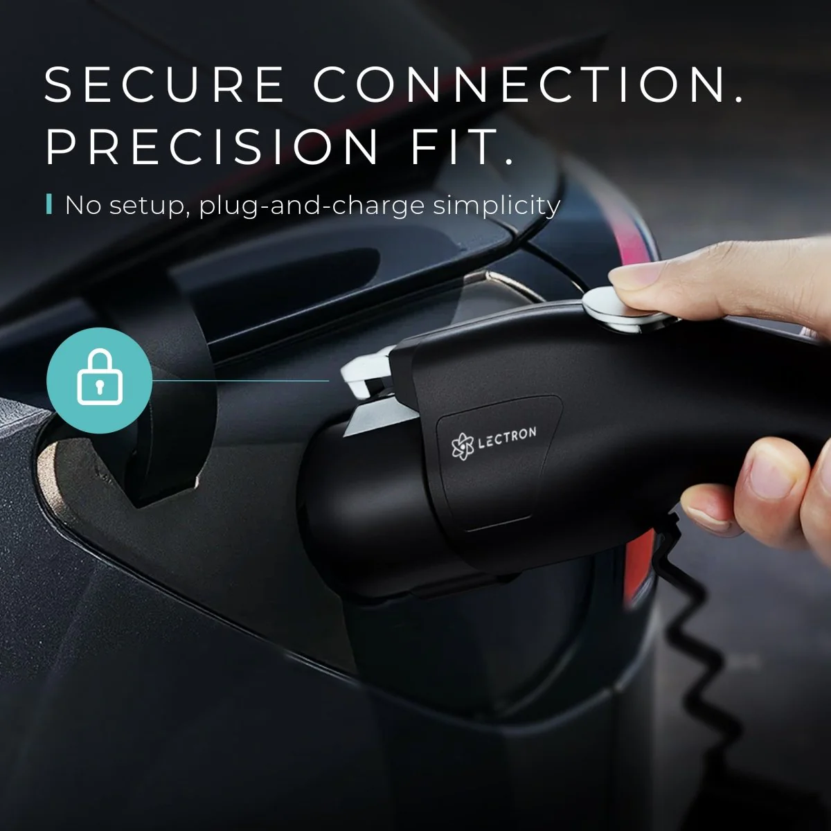 Lectron J1772 to Tesla (NACS) EV Adapter | 240V | 80 Amp | UL 2252 Certified - Image 3
