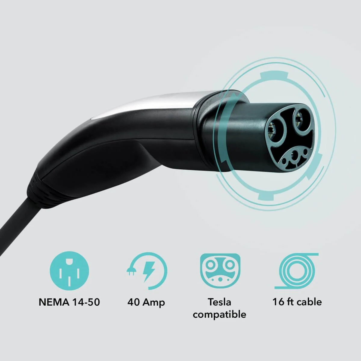 Lectron Portable Level 2 Tesla EV Charger | 240V | 40 Amp | NEMA 14-50 - Image 4
