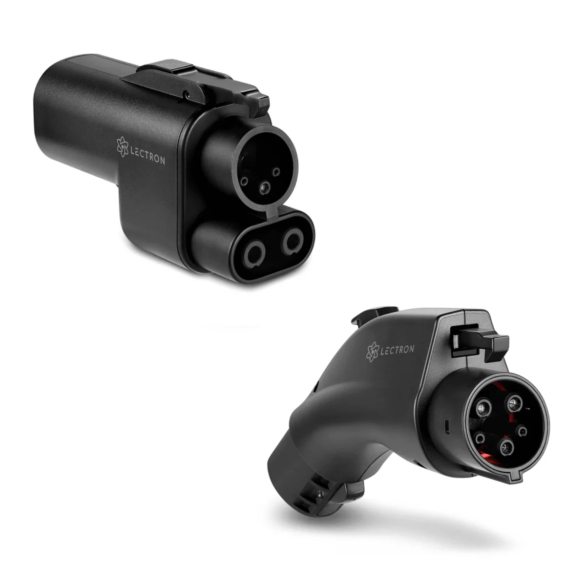 Lectron Tesla Supercharger (NACS) to CCS Adapter with Interlock + Tesla to J1772 Adapter (80A / 240V) Bundle
