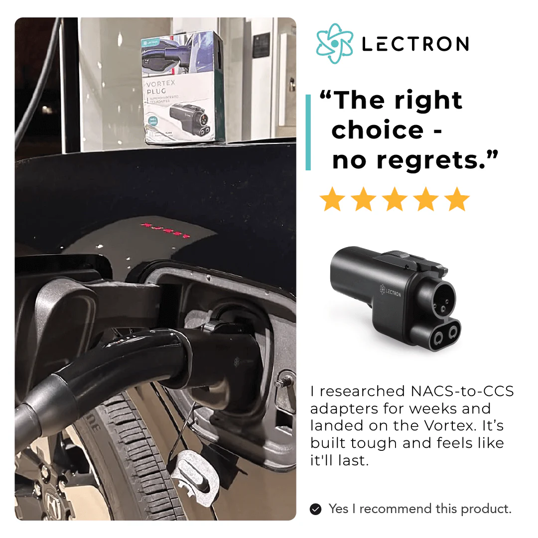Lectron NACS to CCS Adapter | Vortex Plug | 500A | 1,000V | Compatible with Tesla Superchargers - Image 13